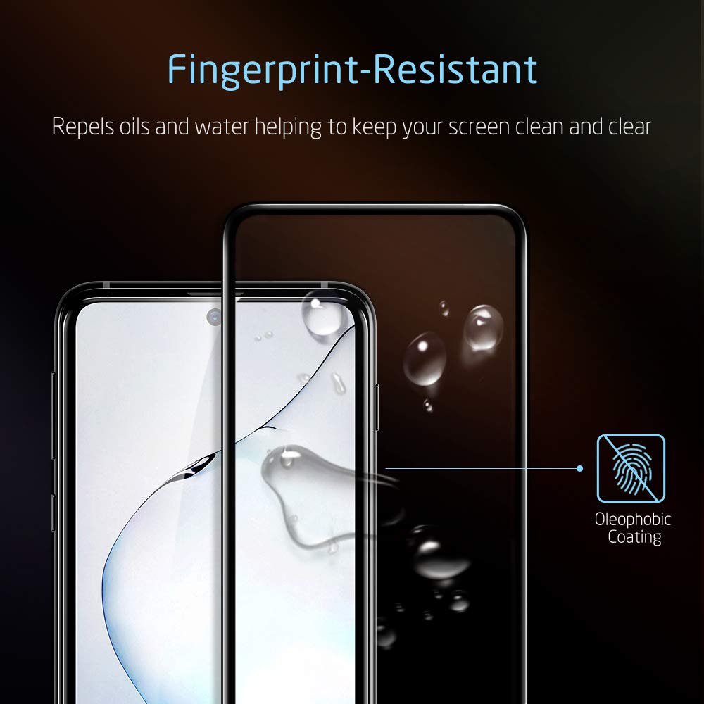 ESR Display Schutzfolie kompatibel mit dem Samsung Galaxy Note 10 Lite - Panzerglas Schutzfolie für das Samsung Galaxy Note 10 Lite (2020)