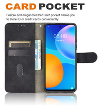 Laden Sie das Bild in den Galerie-Viewer, GOKEN Leder Folio Hülle für Oppo A74 5G / Oppo A54 5G, Lederhülle Brieftasche Mit Kartensteckplätzen, Premium Flip PU/TPU Handyhülle Schutzhülle Case Cover mit Ständer Funktion (Schwarz)