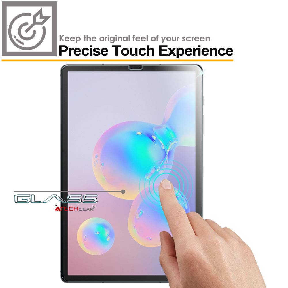 TECHGEAR Galaxy Tab S6 10,5 Matt Panzerglas (SM-T860 SM-T865 Serie) - Matte Blendschutz Panzerglas Auflage, Original-gehärtetes Glas-Displayschutzfolie kompatibel mit Samsung Galaxy Tab S6 10,5
