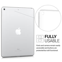 Laden Sie das Bild in den Galerie-Viewer, kwmobile Hülle kompatibel mit Apple iPad 9.7 (2017/2018) - Silikon Tablet Cover Case Schutzhülle Transparent