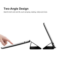 Laden Sie das Bild in den Galerie-Viewer, Cadorabo Tablet Hülle für Samsung Galaxy Tab S4 (10,5" Zoll) T830 / T835 in Satin SCHWARZ – Ultra Dünne Book Style Schutzhülle mit Auto Wake Up und Standfunktion aus Kunstleder
