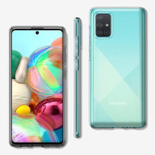 Laden Sie das Bild in den Galerie-Viewer, Spigen Liquid Crystal Hülle Kompatibel mit Samsung Galaxy A71 -Crystal Clear