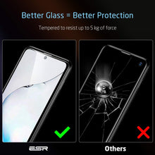 Laden Sie das Bild in den Galerie-Viewer, ESR Display Schutzfolie kompatibel mit dem Samsung Galaxy Note 10 Lite - Panzerglas Schutzfolie für das Samsung Galaxy Note 10 Lite (2020)