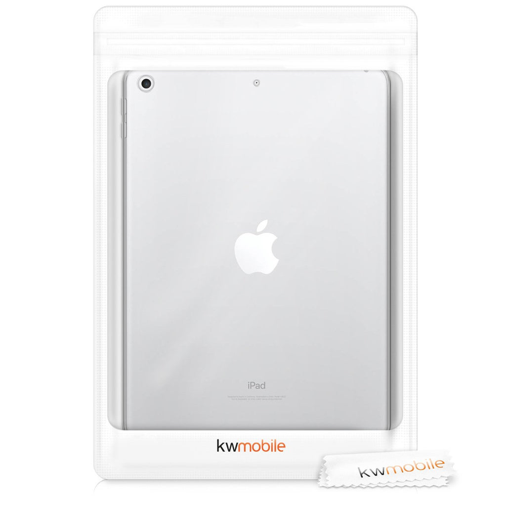kwmobile Hülle kompatibel mit Apple iPad 9.7 (2017/2018) - Silikon Tablet Cover Case Schutzhülle Transparent