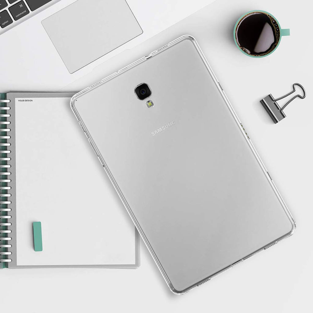 kwmobile Hülle kompatibel mit Samsung Galaxy Tab A 10.5 - Silikon Tablet Cover Case Schutzhülle Transparent