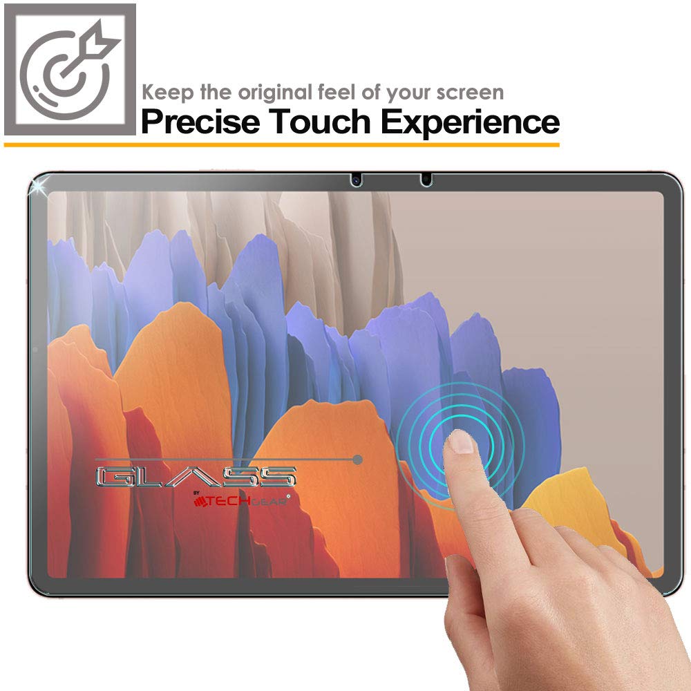 TECHGEAR Matte Glass für Galaxy Tab S7 (11 Zoll), Matt Blendschutz Panzerglas Auflage, Original gehärtetes Glas Displayschutzfolie kompatibel mit Samsung Galaxy Tab S7 2020 SM-T870 / SM-T875