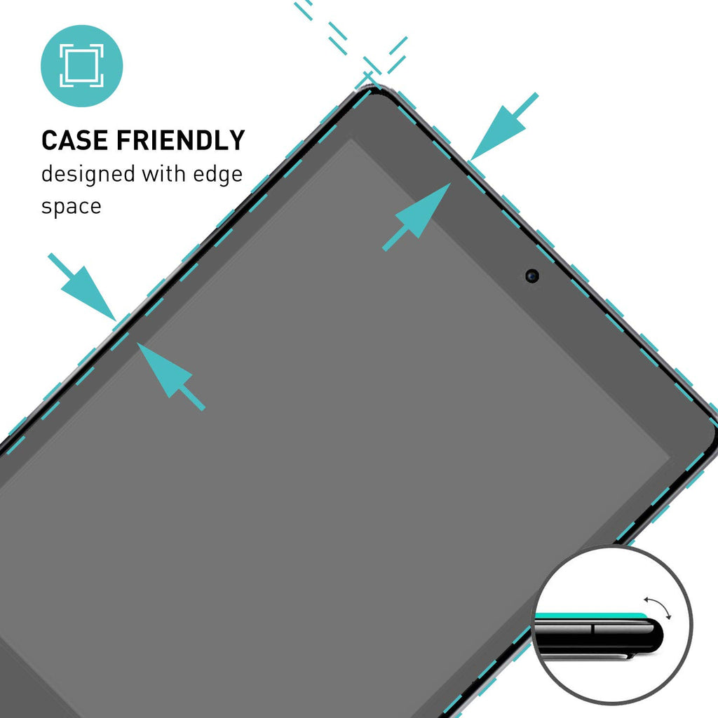 smartect Schutzglas kompatibel mit Samsung Galaxy Tab S6 - Tempered Glass mit 9H Härte - Blasenfreie Schutzfolie - Anti-Kratzer Displayschutzfolie