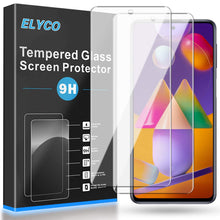 Laden Sie das Bild in den Galerie-Viewer, ELYCO Panzerglas Schutzfolie für Samsung Galaxy M31S, 9H Härte Gehärtetes Glas Panzerglasfolie Bläschenfrei Anti-Öl/Anti-Kratzer/Anti-Fall HD Displayschutzfolie für Samsung Galaxy M31S