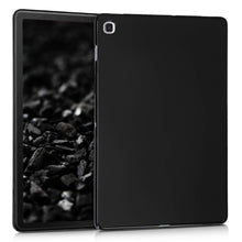 Laden Sie das Bild in den Galerie-Viewer, kwmobile Hülle kompatibel mit Samsung Galaxy Tab S5e - Silikon Tablet Cover Case Schutzhülle Schwarz matt