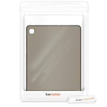 Laden Sie das Bild in den Galerie-Viewer, kwmobile Hülle kompatibel mit Samsung Galaxy Tab S6 Lite - Silikon Tablet Cover Case Schutzhülle Schwarz Transparent