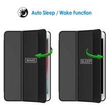 Laden Sie das Bild in den Galerie-Viewer, JETech Hülle für iPad Mini 5 (2019 Modell 5. Generation), Intelligent Schutzhülle mit Auto Schlafen/Wachen, Schwarz