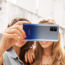 Laden Sie das Bild in den Galerie-Viewer, Verco Handyhülle für Samsung M31s Case, Handy Cover für Samsung Galaxy M31s Hülle Transparent Dünn Klar Silikon, durchsichtig