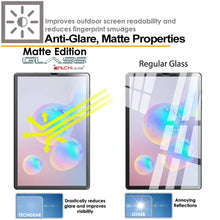 Laden Sie das Bild in den Galerie-Viewer, TECHGEAR Galaxy Tab S6 10,5 Matt Panzerglas (SM-T860 SM-T865 Serie) - Matte Blendschutz Panzerglas Auflage, Original-gehärtetes Glas-Displayschutzfolie kompatibel mit Samsung Galaxy Tab S6 10,5