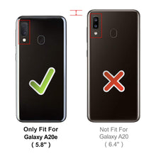 Laden Sie das Bild in den Galerie-Viewer, HOOMIL Handyhülle für Samsung Galaxy A20e Hülle Leder Tasche Flip Case Schutzhülle Kompatibel mit Samsung A20e Hülle Schwarz