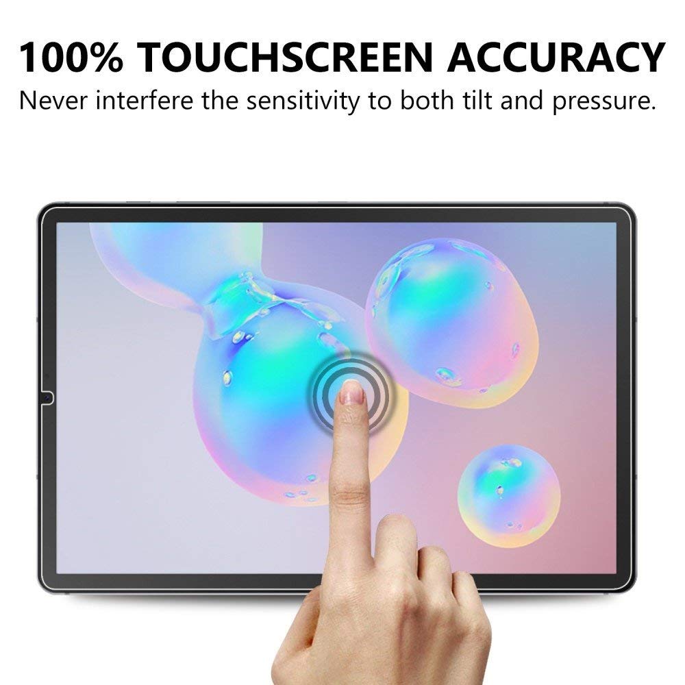 NUPO Panzerglasfolie für Samsung Galaxy Tab S6 Lite 10.4 2020, 9H Härte Panzerglas Folie, Panzerfolie, 2.5D Tempered Glas Schutzglas, Hartglas Schutzfolie für Galaxy Tab S6 Lite 10.4 SM-P610/P615