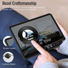 Laden Sie das Bild in den Galerie-Viewer, Dadanism Transparent Hülle für iPad Pro 11" 2021 (3. Generation), Schlank Stoßfest Schutzhülle mit Weich Rundum Schützend TPU Kante und Verdikte Ecken für iPad Pro 11 2021, Schwarz