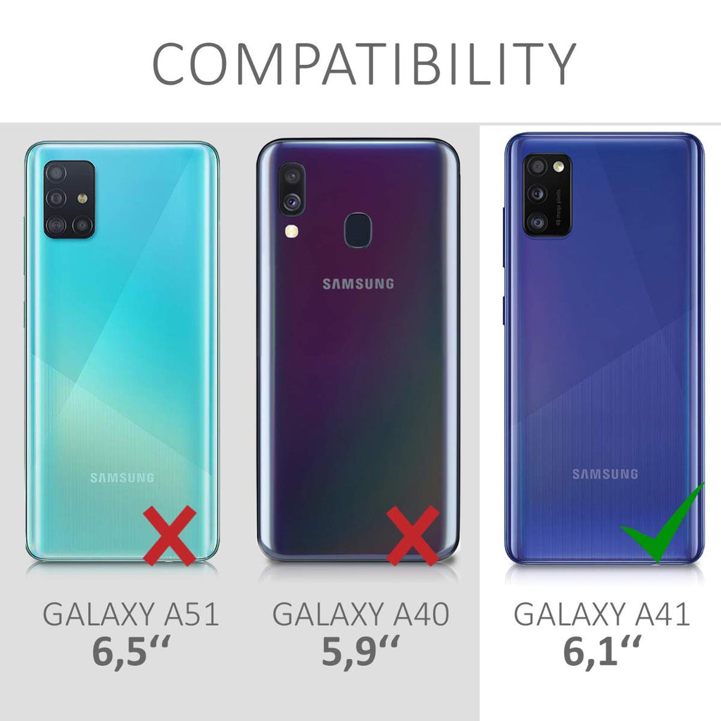 kwmobile Hülle kompatibel mit Samsung Galaxy A41 - Handyhülle - Handy Case in Transparent