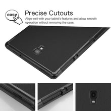 Laden Sie das Bild in den Galerie-Viewer, Fintie Hülle für Samsung Galaxy Tab A 10.5 2018 - Ultra Schlank Superleicht Schutzhülle mit Auto Schlaf/Wach Funktion für Galaxy Tab A 10.5 Zoll SM-T590/T595 Tablet-PC, Schwarz