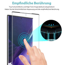 Laden Sie das Bild in den Galerie-Viewer, Carantee Panzerglas Schutzfolie für Samsung Galaxy Note 20 Ultra, 3D Vollständige Abdeckung 9H Panzerglasfolie, Anti-Bläschen, Kratzfeste HD Displayschutzfolie für Samsung Note 20 Ultra