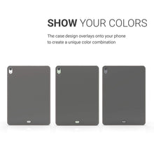 Laden Sie das Bild in den Galerie-Viewer, kwmobile Hülle kompatibel mit Apple iPad Air 4 (2020) - Silikon Tablet Cover Case Schutzhülle Schwarz Transparent