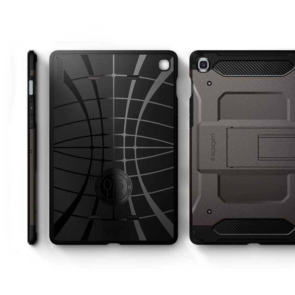 Spigen Tough Armor TECH Kompatibel mit Samsung Galaxy Tab S5e Hülle (2019) T720 / T725 - Gunmetal