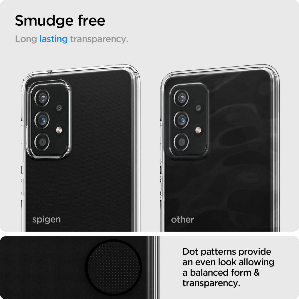 Spigen Liquid Crystal Hülle Kompatibel mit Samsung Galaxy A52 5G -Crystal Clear