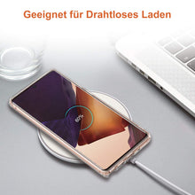 Laden Sie das Bild in den Galerie-Viewer, Eiselen Hülle Kompatibel mit Samsung Note 20 Ultra 5G, Anti Gelb, Kratzfest, Stoßfest TPU Bumper Handyhülle, Transparent Silikon Handyhülle Durchsichtige Schutzhülle für Samsung Note 20 Ultra