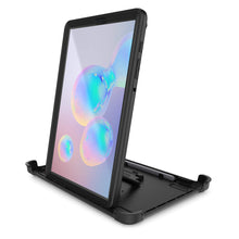 Laden Sie das Bild in den Galerie-Viewer, OtterBox Defender, sturzsichere Schutzhülle für Samsung Galaxy Tab S6, Schwarz