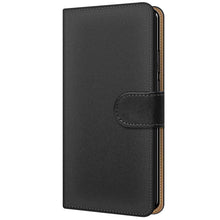 Laden Sie das Bild in den Galerie-Viewer, Verco OnePlus 8 Hülle, Handyhülle für OnePlus 8 Tasche PU Leder Flip Case Brieftasche, Schwarz