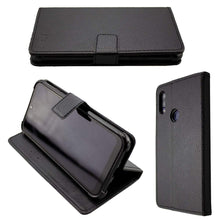 Laden Sie das Bild in den Galerie-Viewer, caseroxx Handy Hülle Tasche kompatibel mit Gigaset GS190 Bookstyle-Case Wallet Case in schwarz