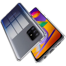 Laden Sie das Bild in den Galerie-Viewer, Verco Handyhülle für Samsung M31s Case, Handy Cover für Samsung Galaxy M31s Hülle Transparent Dünn Klar Silikon, durchsichtig