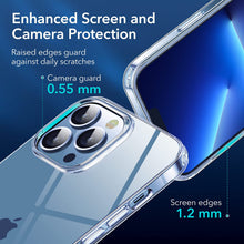 Laden Sie das Bild in den Galerie-Viewer, ESR Klare Silikon Hülle Kompatibel mit iPhone 13 Pro Max Hülle, Dünne Handyhülle, Kristallklare Schocksichere Schutzhülle, Transparentes Vergilbungsresistentes TPU, Klar