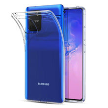 Laden Sie das Bild in den Galerie-Viewer, ORNARTO Durchsichtig Kompatibel mit Samsung S10 Lite Hülle, Transparent TPU Flexible Silikon Handyhülle Schutzhülle Case für Samsung Galaxy S10 Lite(2020) 6,7”-Klar