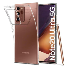 Laden Sie das Bild in den Galerie-Viewer, Eiselen Hülle Kompatibel mit Samsung Note 20 Ultra 5G, Anti Gelb, Kratzfest, Stoßfest TPU Bumper Handyhülle, Transparent Silikon Handyhülle Durchsichtige Schutzhülle für Samsung Note 20 Ultra
