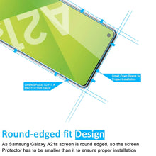 Laden Sie das Bild in den Galerie-Viewer, NEW'C, Schutzfolie Panzerglas für Samsung Galaxy A21s, Frei von Kratzern, 9H Härte, HD Displayschutzfolie, 0.33mm Ultra-klar, Ultrabeständig