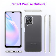 Laden Sie das Bild in den Galerie-Viewer, FACAI Crystal Clear Hülle Kompatibel Samsung Galaxy A12, Transparent Anti-Vergilbung Silikon Dünne Weiche handyhülle, Anti-Fingerabdruck Kratzfest Stoßfest TPU Schutzhülle für Samsung Galaxy A12