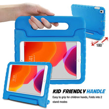 Laden Sie das Bild in den Galerie-Viewer, ProCase Kinder Hülle mit Kickstand für iPad 10.2" 2020 2019 / iPad Pro 10.5"/ iPad Air 3, Ultra Leicht Stoßfest Robust Kind Schutzhülle Umwandelbar Handgriff Handle Standfunktion -Blau
