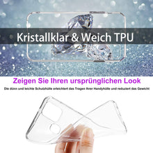 Laden Sie das Bild in den Galerie-Viewer, Wlife Hülle Kompatibel Samsung A21s,Slim Transparent Weich Anti-Vergilbung TPU Schutzhülle,Anti-Fingerabdruck, Anti-Kratze Qualität Stoßfest durchsichtig Silikon Handyhülle für Samsung A21s