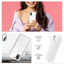 Laden Sie das Bild in den Galerie-Viewer, NALIA Klare Handyhülle kompatibel mit Samsung Galaxy A02s Hülle, Transparente Silikon Schutzhülle Clear Case Soft Phone Cover, Dünne Durchsichtige Handy-Tasche Ultra-Slim Bumper Etui Schale Backcover