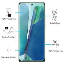 Laden Sie das Bild in den Galerie-Viewer, NEW'C Schutzfolie Panzerglas für Samsung Galaxy Note20, Frei von Kratzern, 9H Härte, HD Displayschutzfolie, 0.33mm Ultra-klar, Ultrabeständig