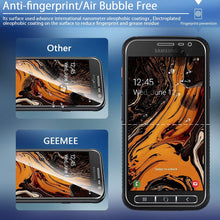 Laden Sie das Bild in den Galerie-Viewer, GEEMEE für Samsung Galaxy Xcover 4S/ 4 Panzerglas Schutzfolie Displayschutzfolie, 9H Filmhärte Gehärtetem Schutzglas Hohe Empfindlichkeit Panzerglas Displayschutzfolie (Transparent)