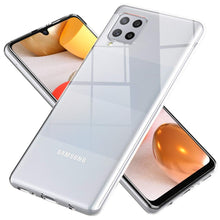 Laden Sie das Bild in den Galerie-Viewer, NALIA Klare Handyhülle kompatibel mit Samsung Galaxy A42 5G Hülle, Transparente Silikon Schutzhülle Clear Case Soft Phone Cover, Dünne Durchsichtige Handy-Tasche Ultra-Slim Bumper Etui - Transparent