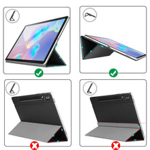 Laden Sie das Bild in den Galerie-Viewer, Ztotops Hülle für Samsung Galaxy Tab S6 10.5, Ultra dünn Smart Magnetische Abdeckung, Mit S Pen Halter und Auto Schlaf/Wach Funktion, für Samsung Galaxy Tab S6 10.5 Zoll 2019 (SM-T860/T865), Schwarz