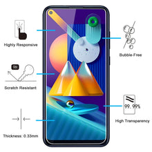 Laden Sie das Bild in den Galerie-Viewer, NEW'C Schutzfolie Panzerglas für Samsung Galaxy A11, M11, Frei von Kratzern, 9H Härte, HD Displayschutzfolie, 0.33mm Ultra-klar, Ultrabeständig