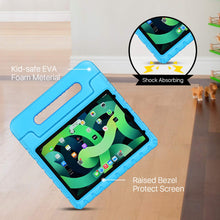 Laden Sie das Bild in den Galerie-Viewer, TNP Case for iPad Air 4th Gen 10.9" / iPad Pro 11" 2020 2018, Shockproof Convertible Handle Eva Kids Friendly Protective Stand Cover Fit for iPad Air 4 Generation 10.9 inch/iPad Pro 11 inch - Blue