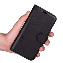 Laden Sie das Bild in den Galerie-Viewer, Case Collection Hochwertige Leder hülle für OnePlus Nord N10 5G Hülle (6,49") mit Kreditkarten, Geldfächern und Standfunktion für OnePlus Nord N10 5G Hülle