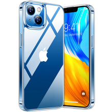 Laden Sie das Bild in den Galerie-Viewer, TORRAS Diamond Series Kompatibel mit iPhone 13 Hülle (Transparent) Vergilbungsfrei (Unzerstöbare Sturzfestigkeit) Schutzhülle iPhone 13 Guter Griff Kratzfestigkeit Handyhülle iPhone 13 Case - Klar