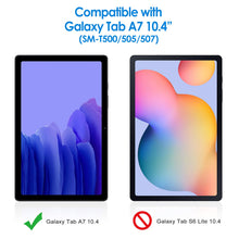 Laden Sie das Bild in den Galerie-Viewer, JETech Schutzfolie Kompatibel mit Samsung Galaxy Tab A7 (10,4 Zoll, Modell 2020, SM-T500 / T505 / T507), Gehärtetem Glas Displayschutzfolie, 1 Stück