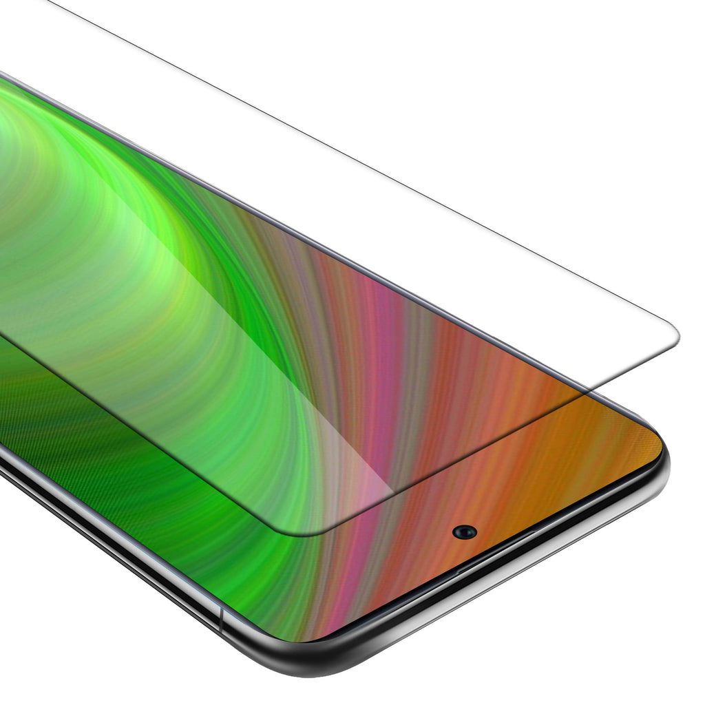 Cadorabo Panzerglasfolie für Samsung Galaxy A71 - Schutzfolie in KRISTALL KLAR - Gehärtet (Tempered) Displayschutz Glas in 9H Härte mit 3D Touch Kompatibilität