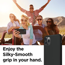 Laden Sie das Bild in den Galerie-Viewer, elago Liquid Silicone Case Kompatibel mit iPhone 11 Pro Max Hülle (6,5"), Silikon Handyhülle, Rundumschutz : 3-Layer Schutzhülle (Schwarz)